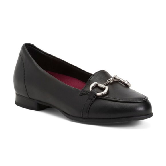 MUNRO Leather Tanya Comfort Bit Loafers NWT - Picture 1 of 2